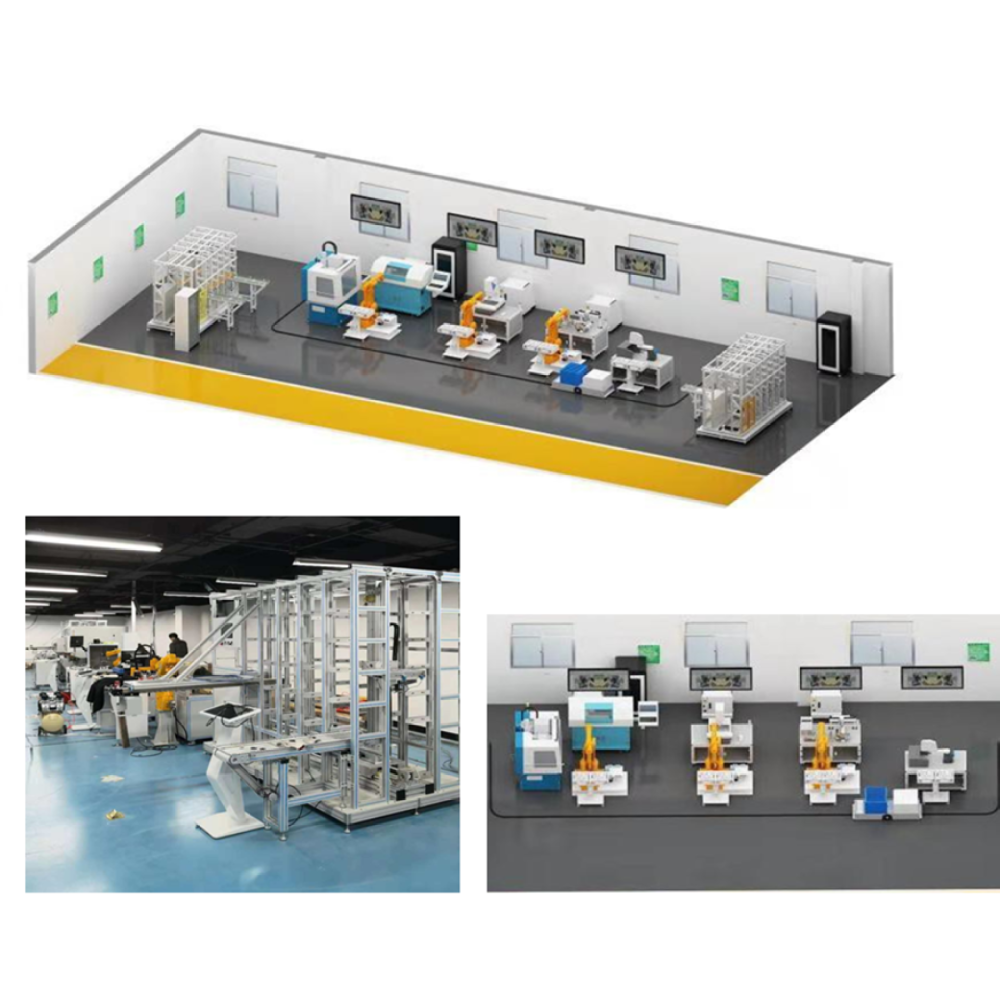 機(jī)床加工生產(chǎn)線機(jī)器人系統(tǒng)集成